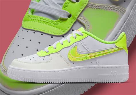 nike air force mit neon|Nike Air Force 1 shoes.